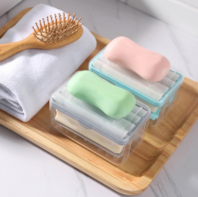 욕실 주방을 위한 Soap 홀더를 거품이 일게하는 다중기능 Soap 박스 모양 하수구 홀더 배수 저장 랙