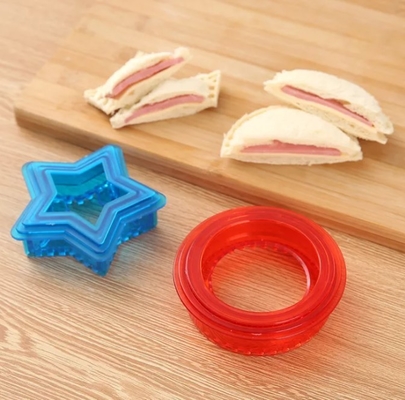 부엌 도구는 제조사 DIY 쿠키 점심 샌드위치 커터와 밀봉기를 굳힙니다