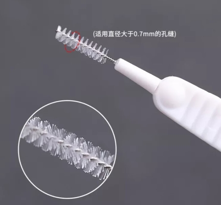 가정용품 샤워 헤드 배출 홀 전화기 소성 손잡이 작은 세정 브러시