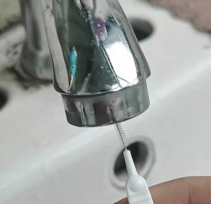 가정용품 샤워 헤드 배출 홀 전화기 소성 손잡이 작은 세정 브러시
