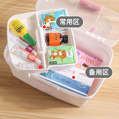 가지고 다닐 수 있는 의학 가정용품 프라스틱 제품 응급 치료 플라스틱 약상자 1L-3L