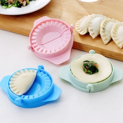 마술 창조적 설명서 팩 기계 식품성 플라스틱 부엌 도구는 고기 만두 주형을 조입니다