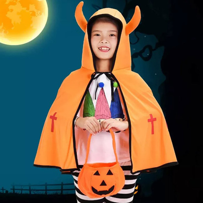 비직조 할로윈 크리스마스는 호박 사탕 버킷 할로윈 놀이를 꾸밉니다