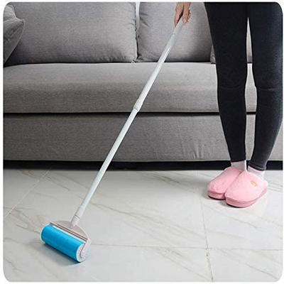 고양이 애견의류를 위한 플라스틱 조정할 수 있는 긴 가방끈 린트 옷 모발 제거제 롤러
